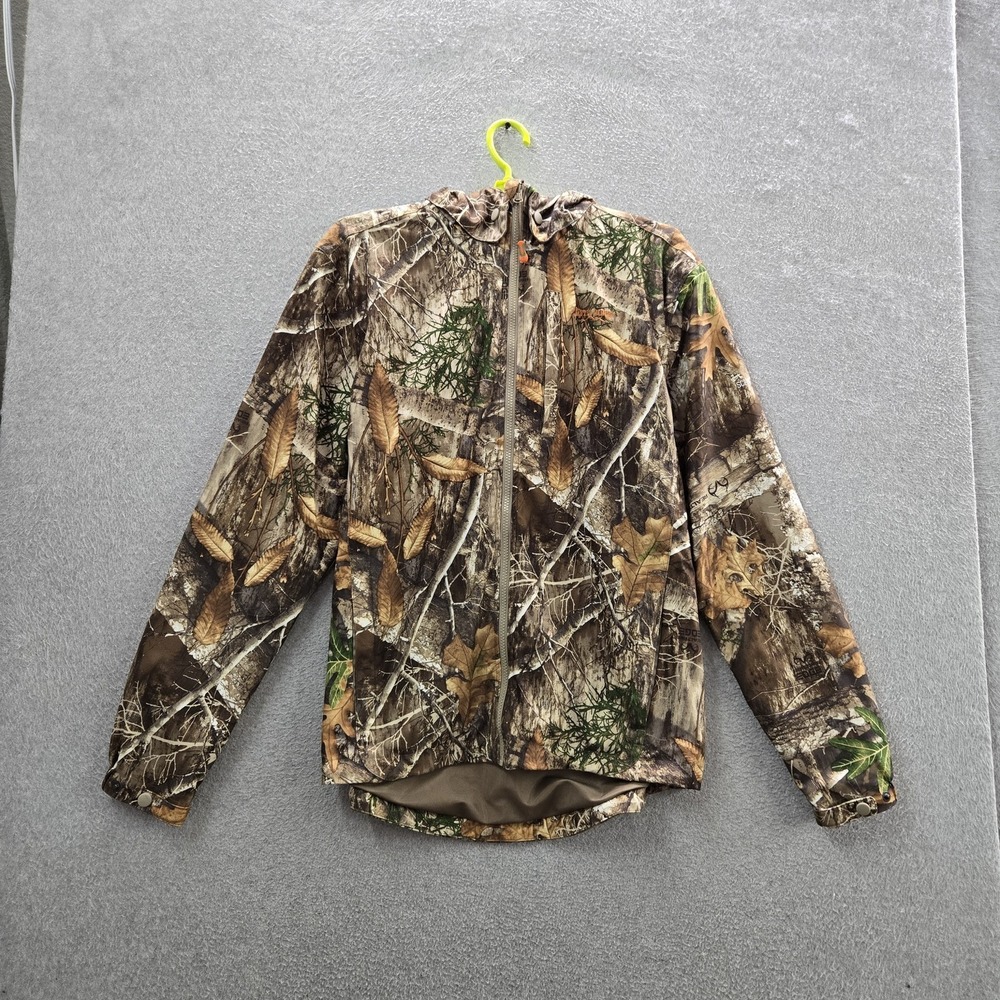 Rustic‎ Ridge Men Jacket L Brown Camouflage RealTree Edge All Season Zipper